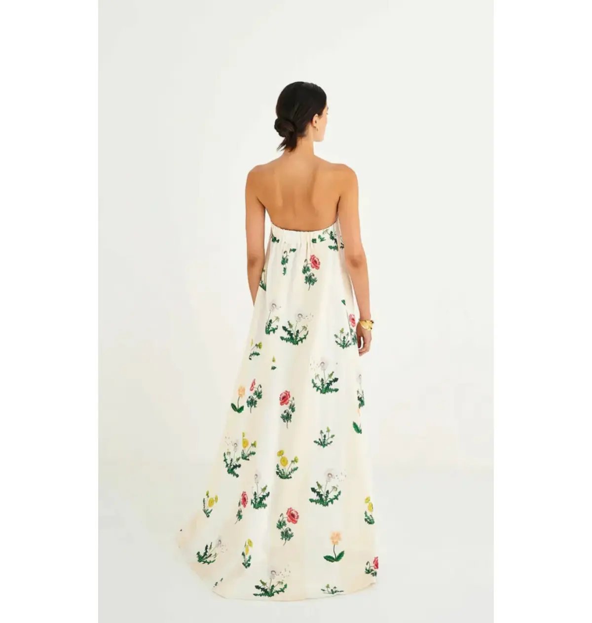 Oroton  Rosebud Gown in Antique White Size AU 12 Adrienne Cleary photo 4