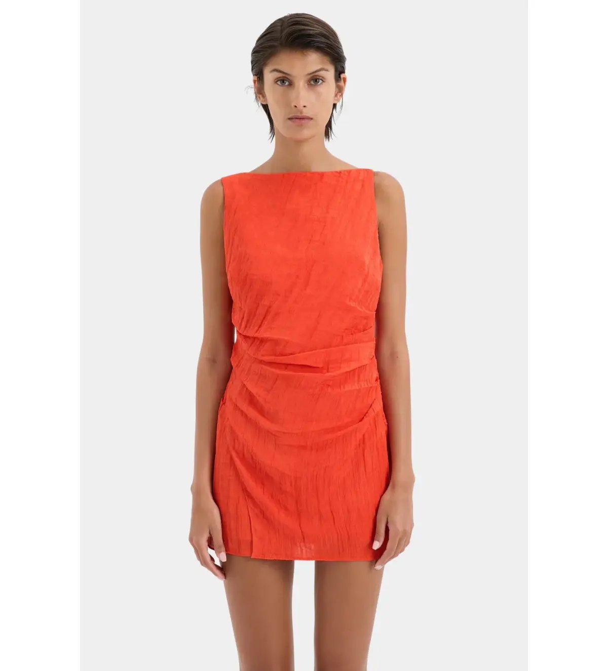 Sir the Label Ligera Mini Dress Tangerine Size 2 AU 10 photo 5