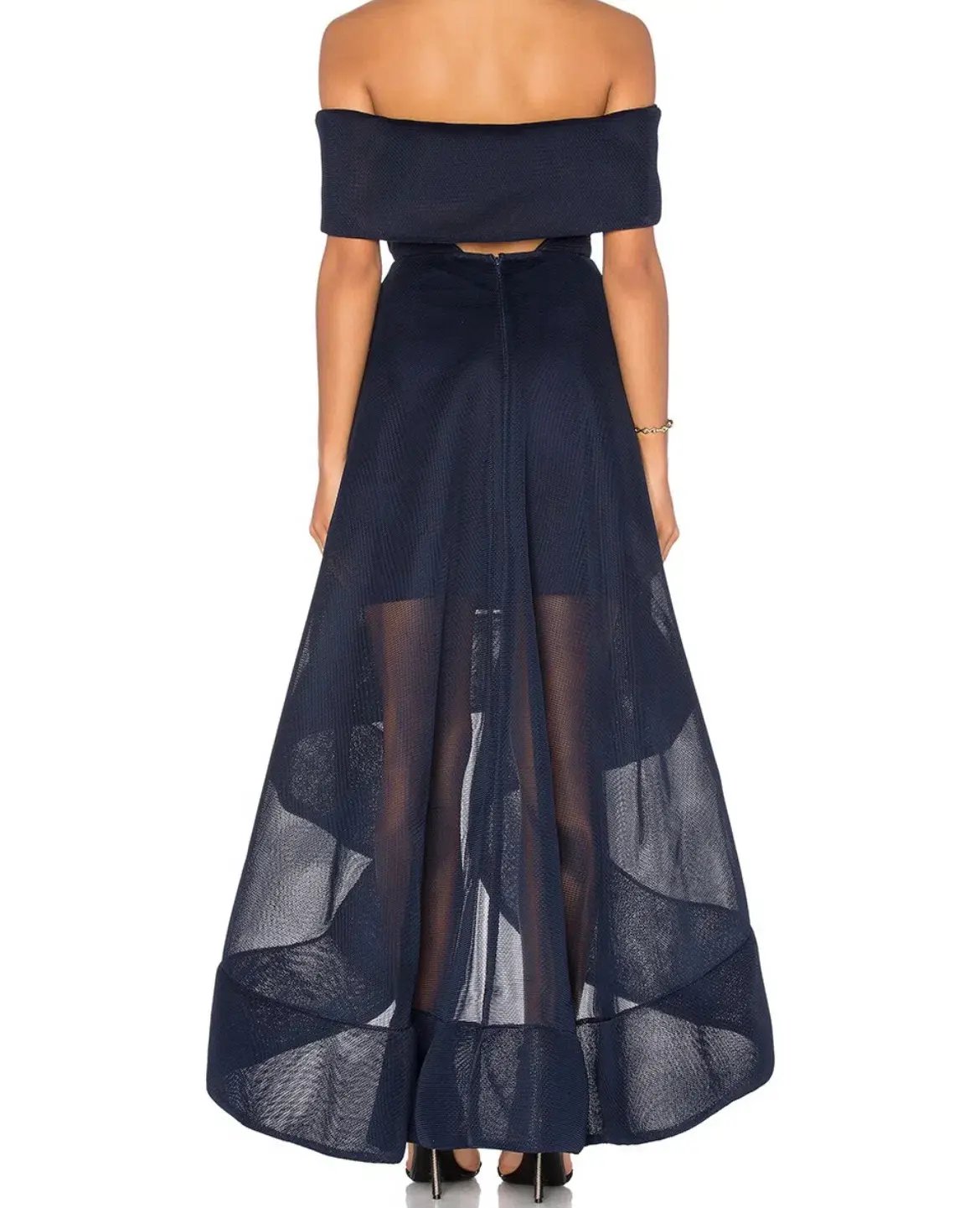 Bronx and Banco Tulip Dress Navy Size 12 photo 3