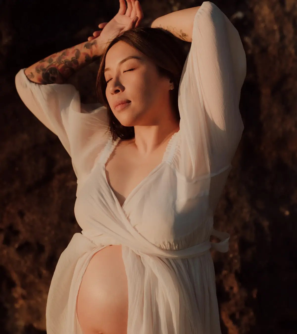 Co & Ry Illoura Gown Cream One Size photo 3