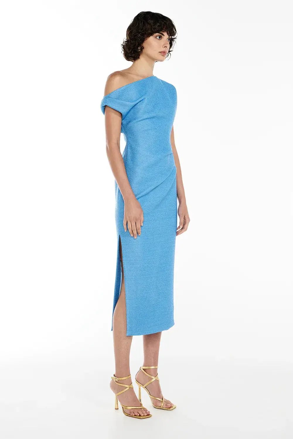 Manning Cartell Inspired Life Midi Dress Blue Size AU 12 photo 2