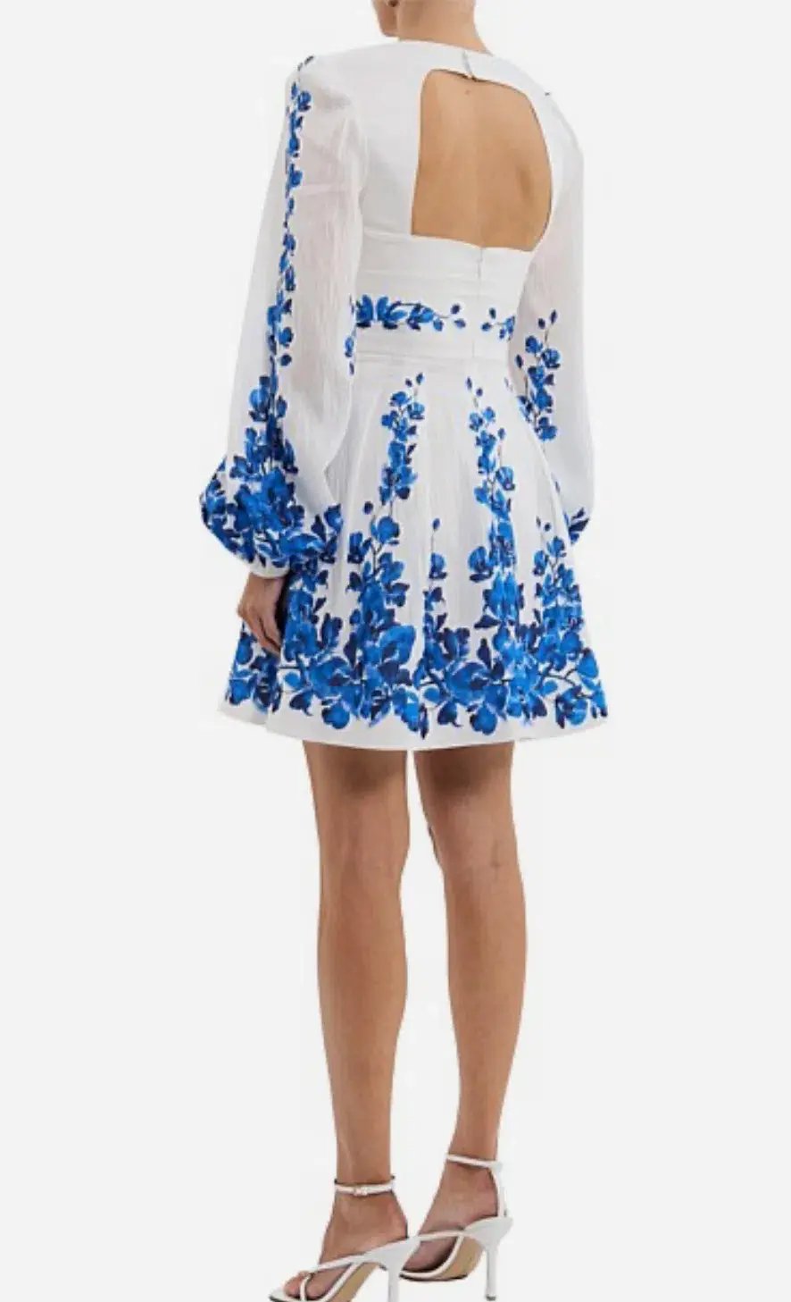 Rebecca Vallance Orchid Blues Mini Dress Size AU 12 photo 2