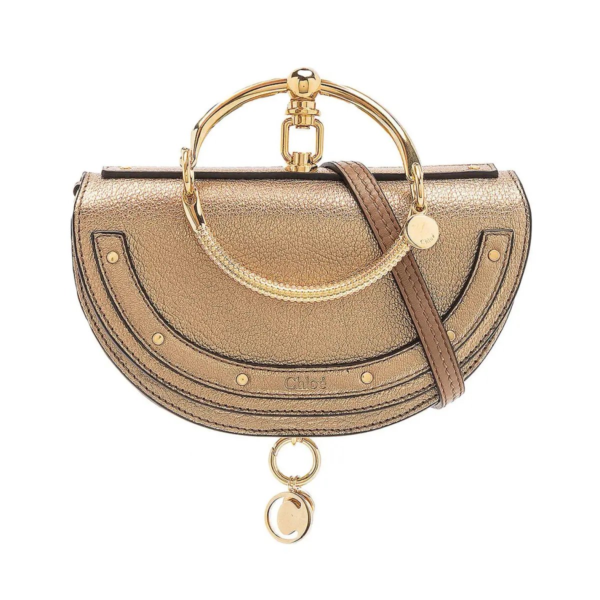 Chloè Nile Bracelet Mini Bag Gold photo 2