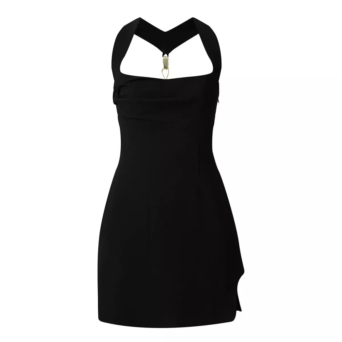 Rachel Gilbert Blaine Mini Dress Black Size AU 8 photo 3