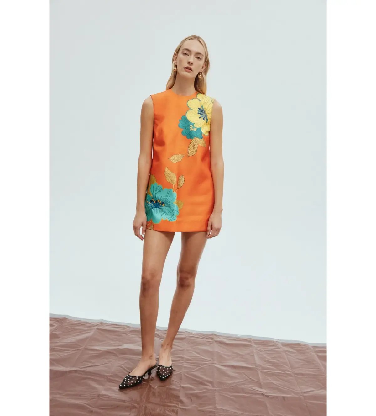 Alemais Piato Mini Dress Floral Size 8 photo 2