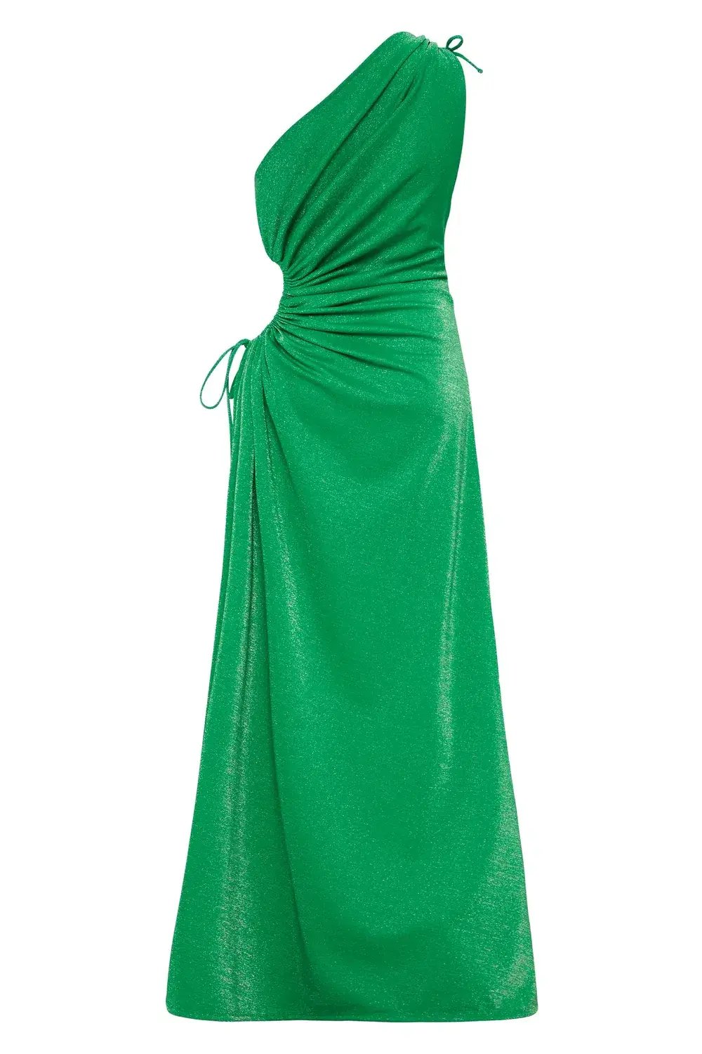 Sonya Moda Nour Maxi Dress Forest Green Shimmer Size 12 / L photo 4