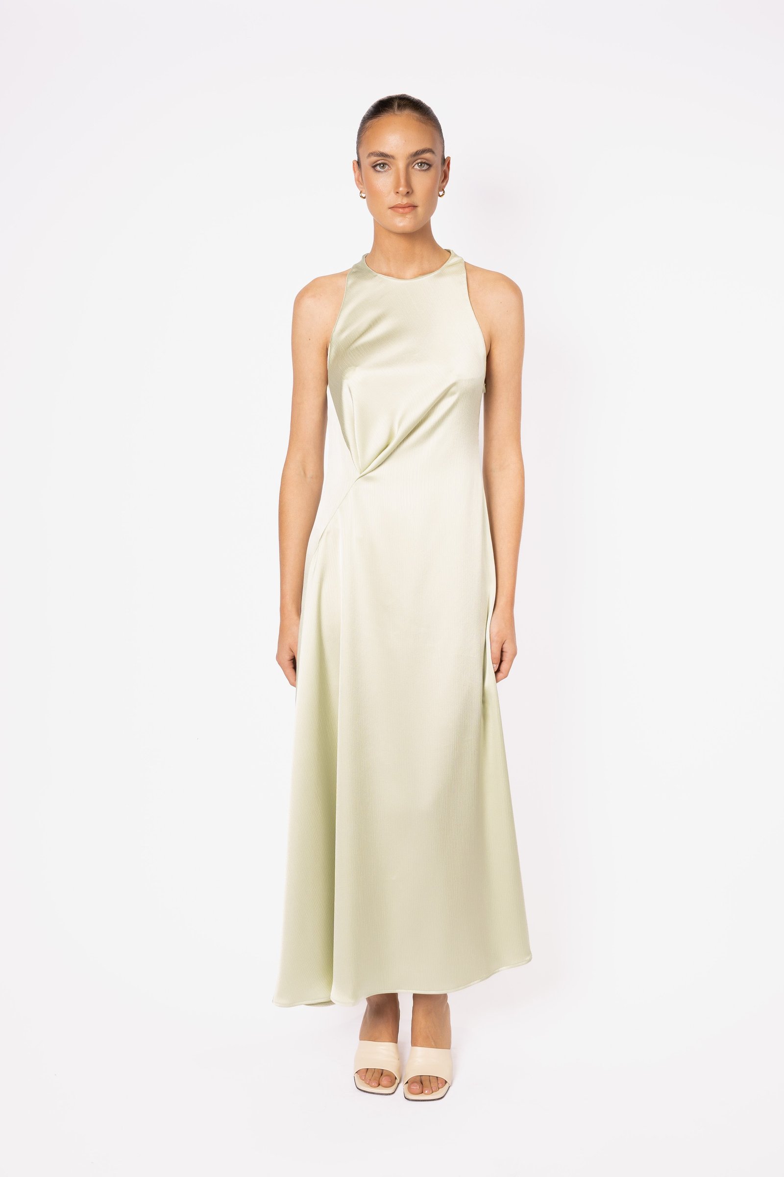 ONE FELL SWOOP SLOANE DRESS - HONEYDEW photo 6