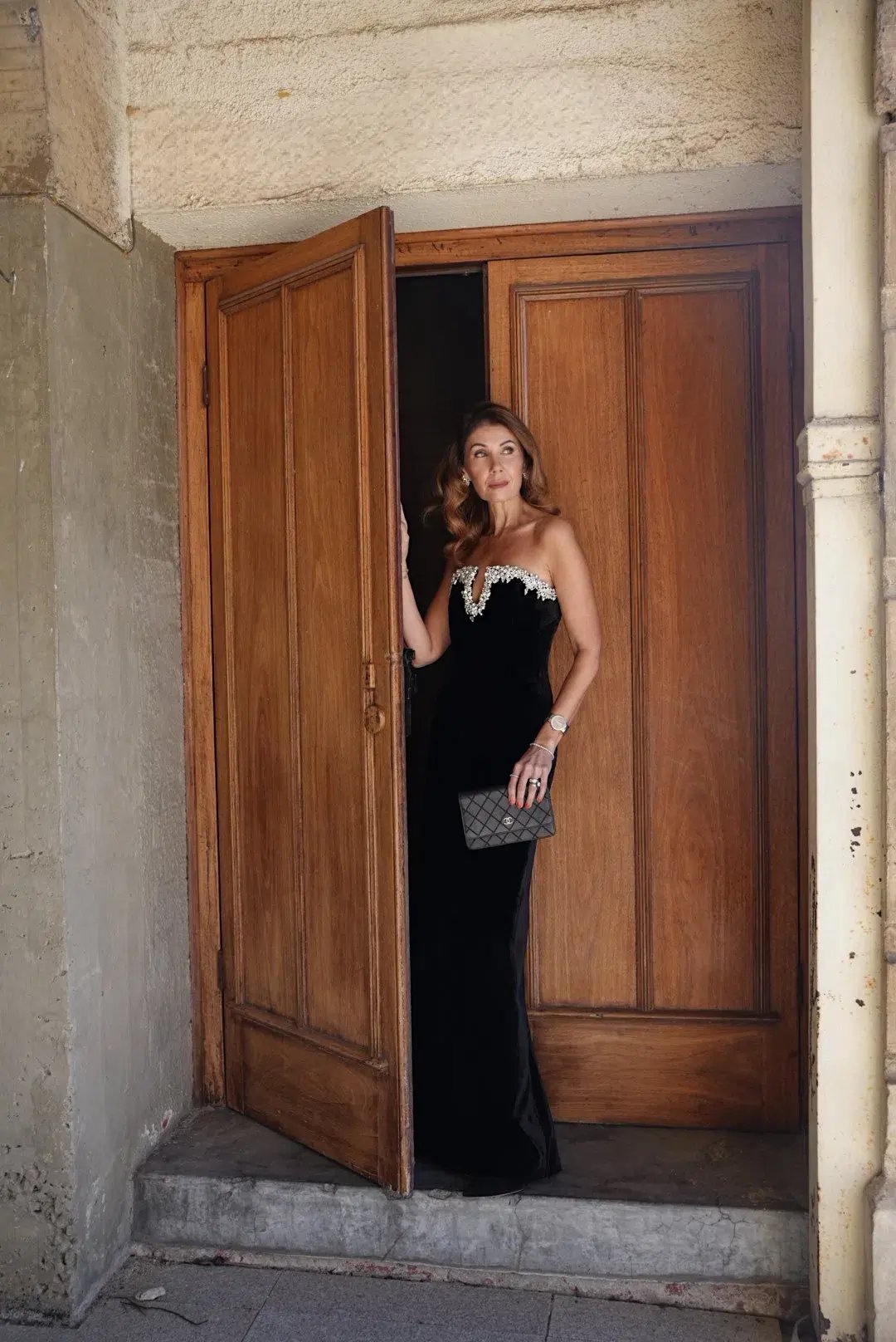 Rachel Gilbert Clementine Maxi  Gown  In Black Size Au 6 photo 5