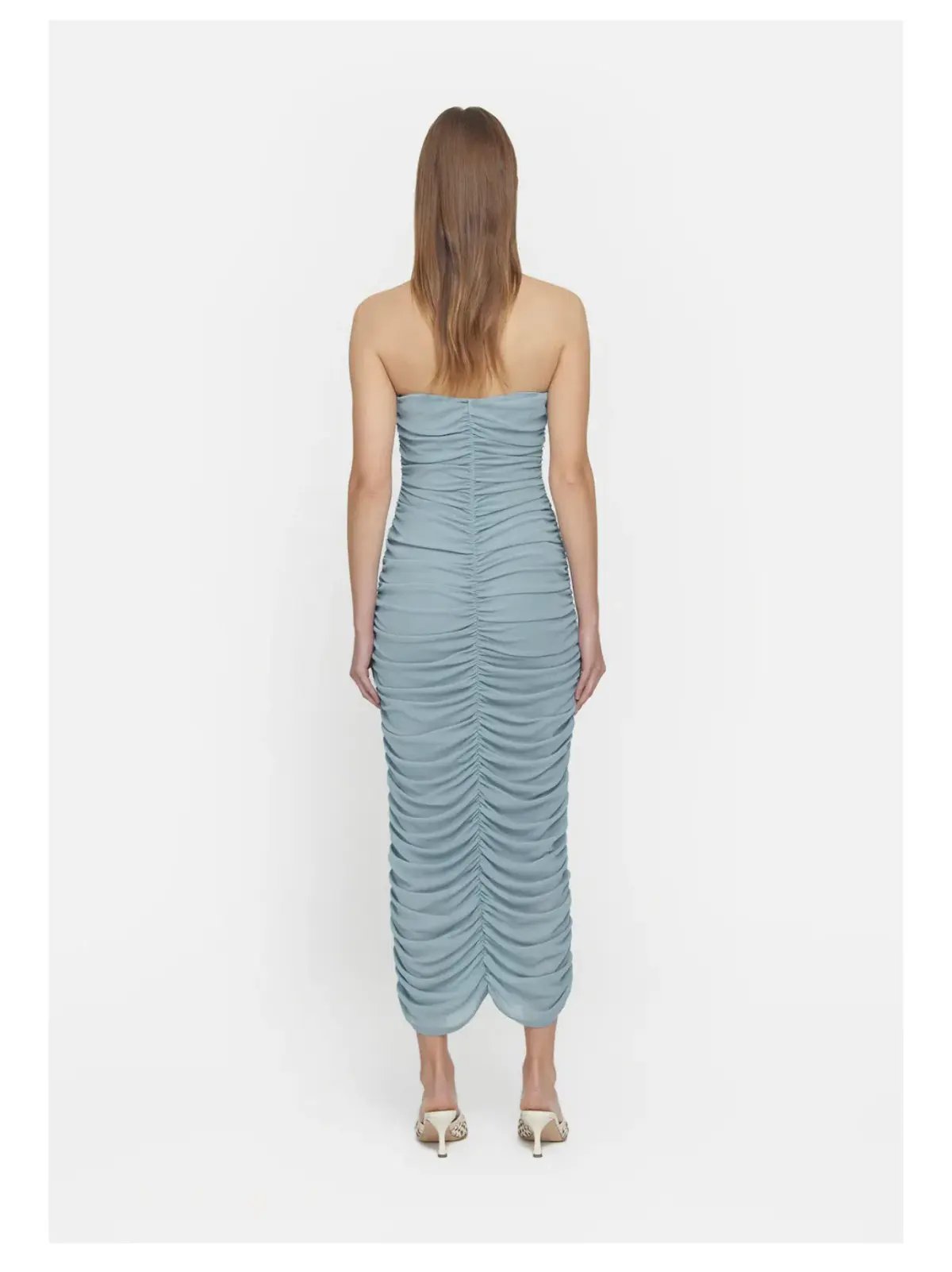 Victoria & Woods Millennia Dress Arctic Blue Size 00/ AU 6 photo 3