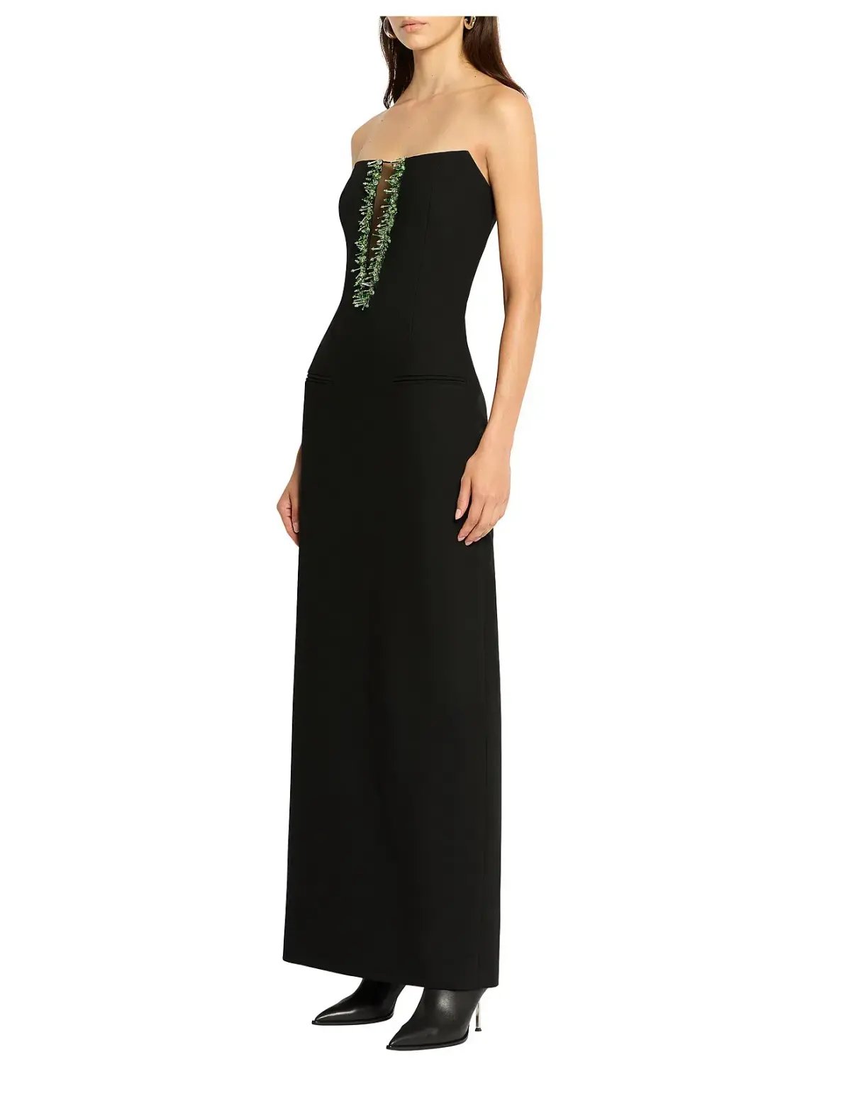 Sass and Bide Hanging Garden Maxi Dress Black  Size 10 photo 2