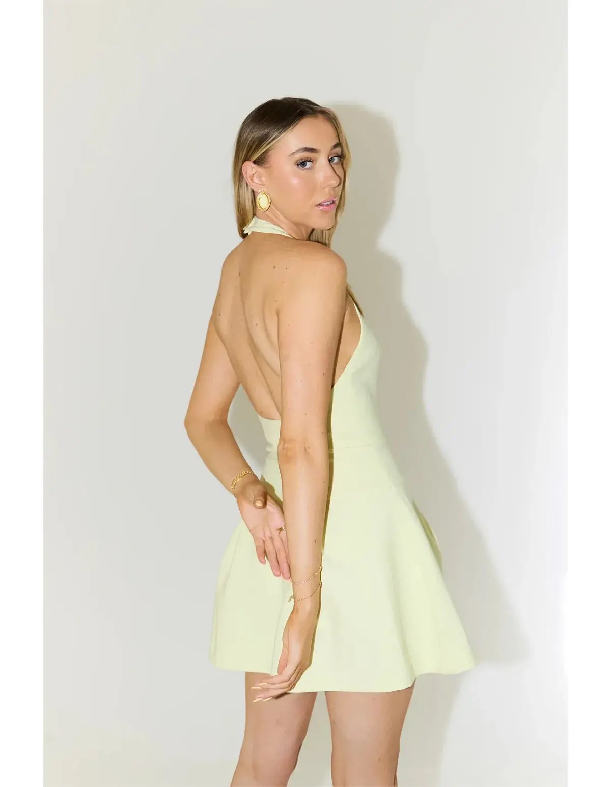 The Ultimate Muse Dropped Hem Mini Dress Size 12 photo 3