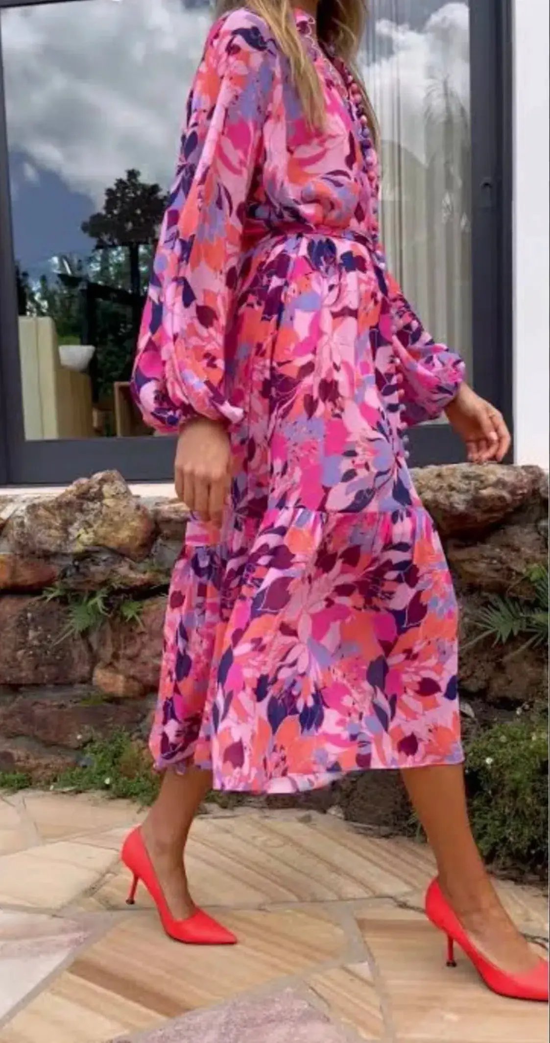 Sheike Violetta Dress Purple/Pink Size AU 12 photo 2