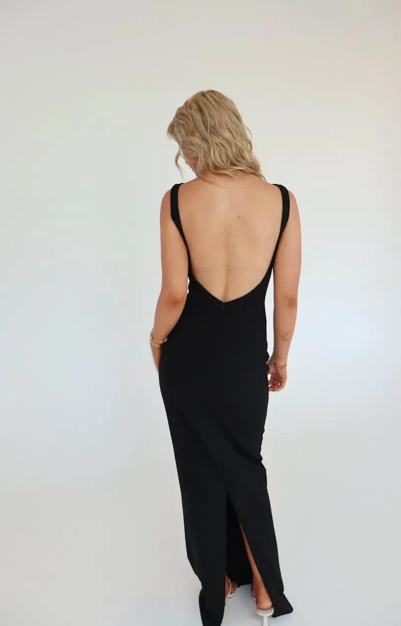 Effie Kats Verona Gown Black Size XS / AU 6 photo 3
