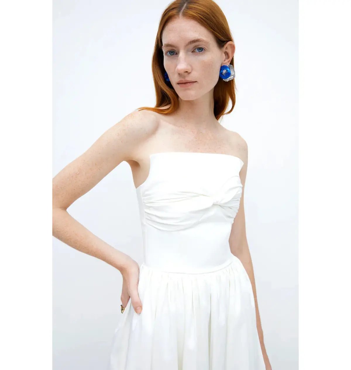 Tove Juliet Dress Ivory Size AU 8 photo 2