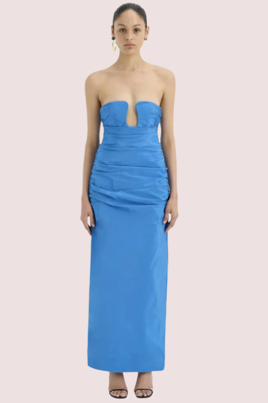 Sir The Label Caris Blue Gown photo 4