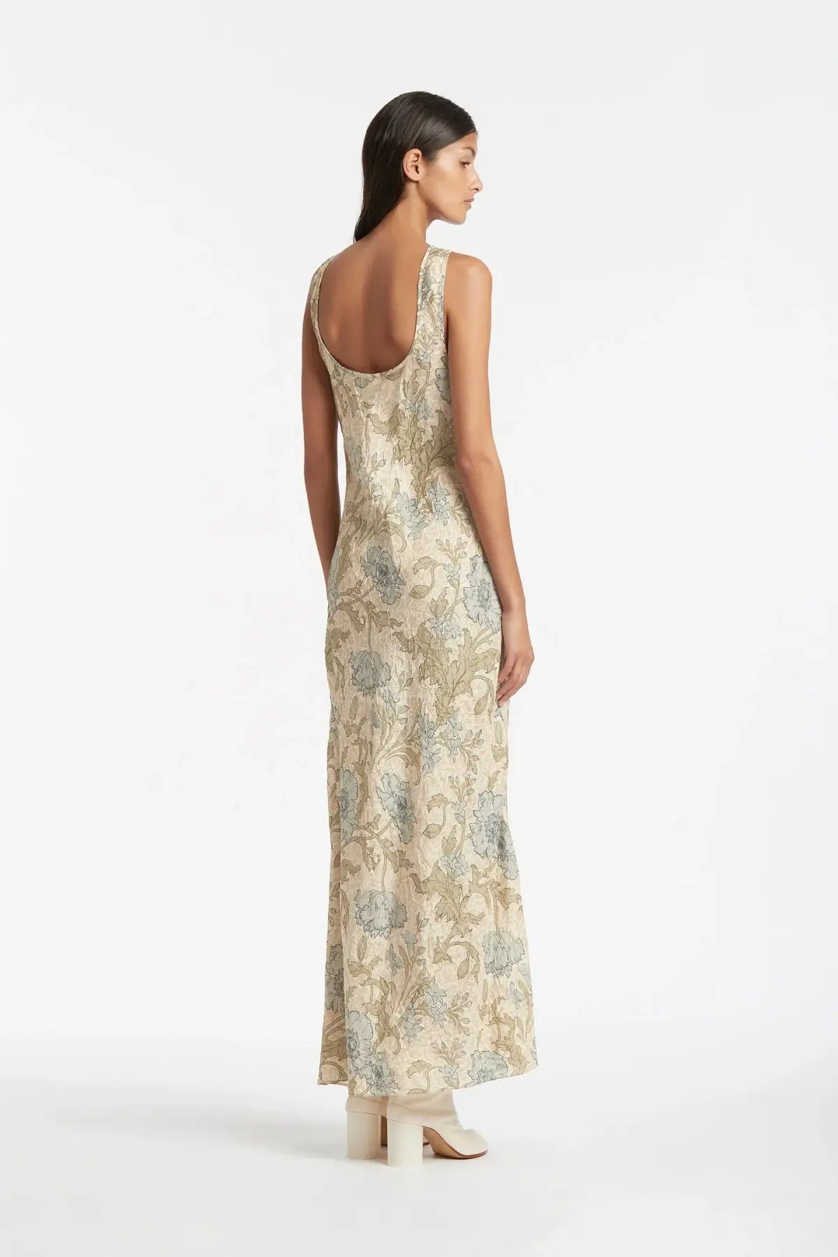 Sir the Label Maev Slip Dress Print Size 12 photo 2