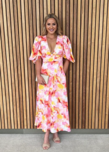 Acler Hamilton Dress - Watercolour Floral Print photo 3