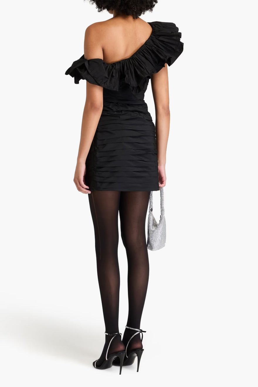 Rebecca Vallance Chloe One Shoulder Mini Dress photo 3