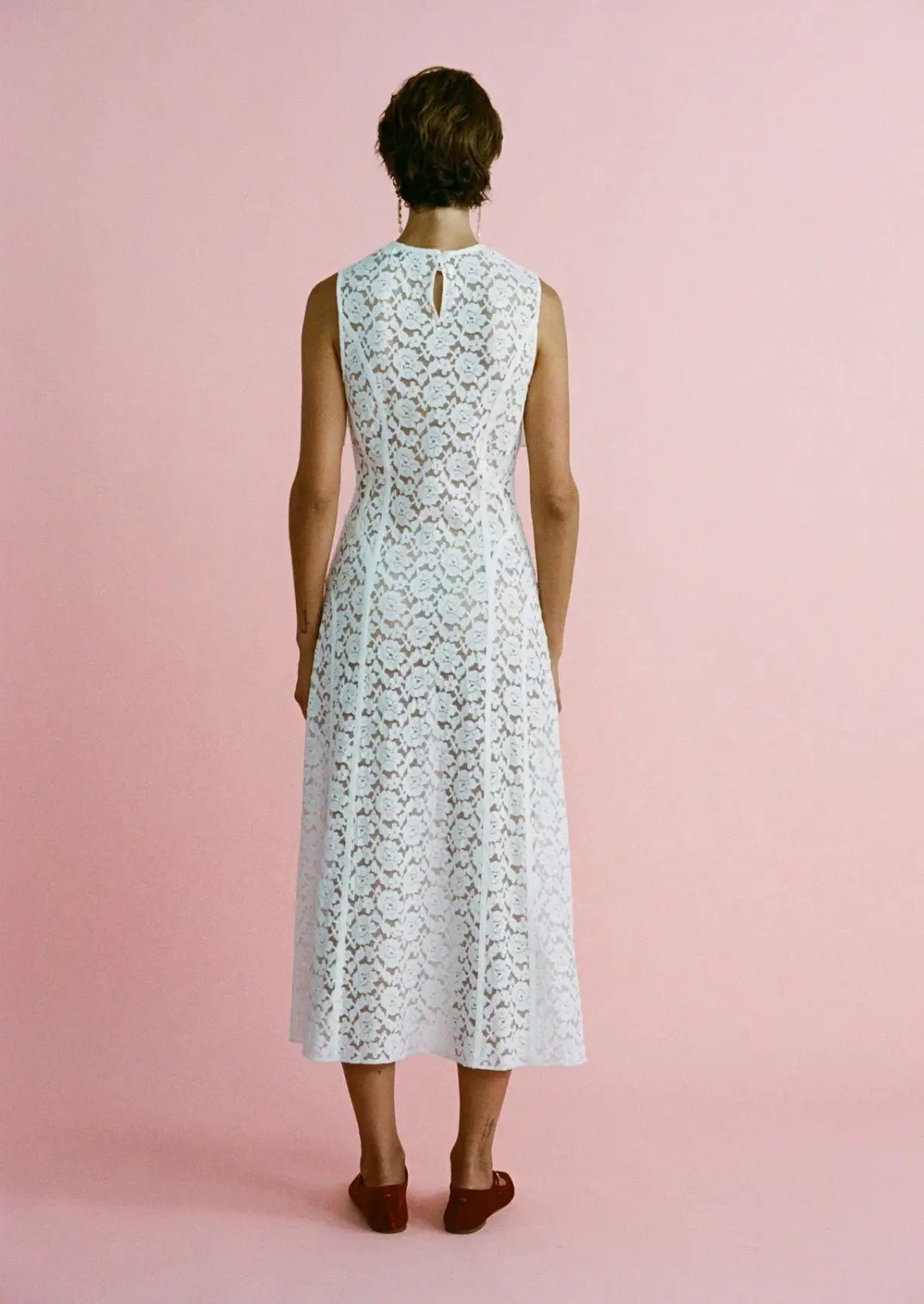 Lovaan Audrey Dress White Size 12 photo 3