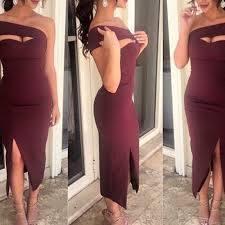 Sheike Valentine Midi Dress in Merlot photo 2