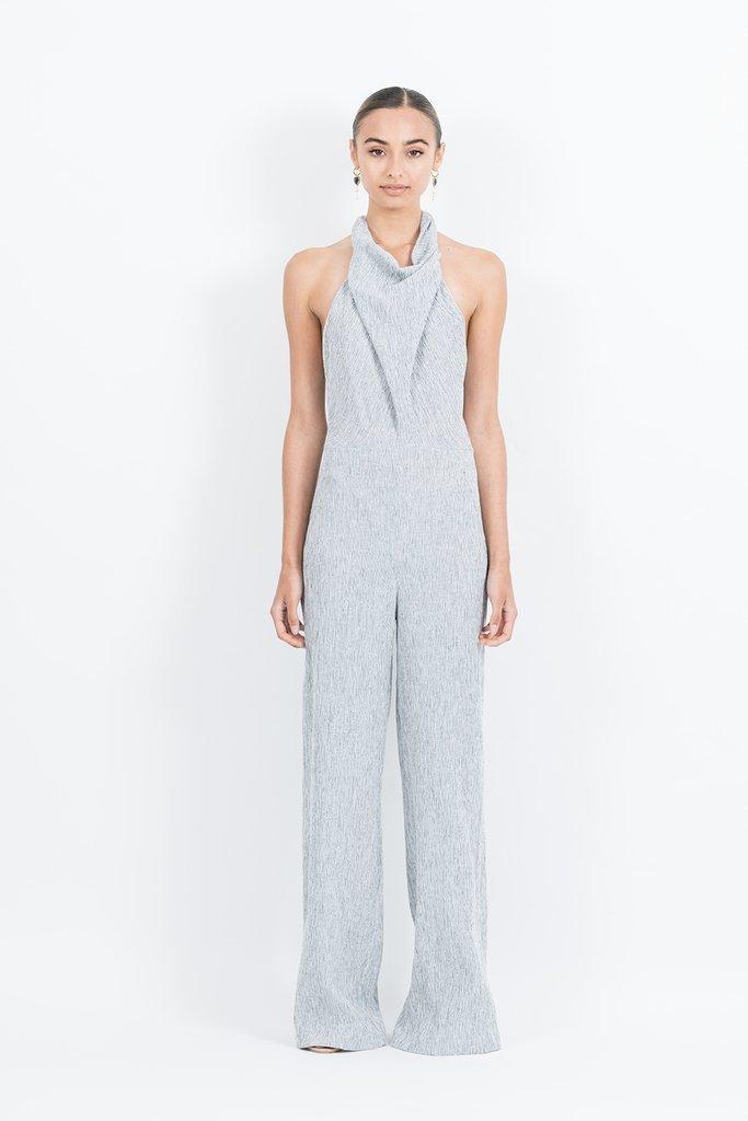ONE FELL SWOOP Emily Linen Jumpsuit Size 8 photo 6