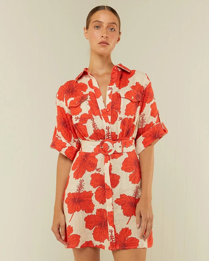 Palm Noosa Camelia Linen Dress photo 4