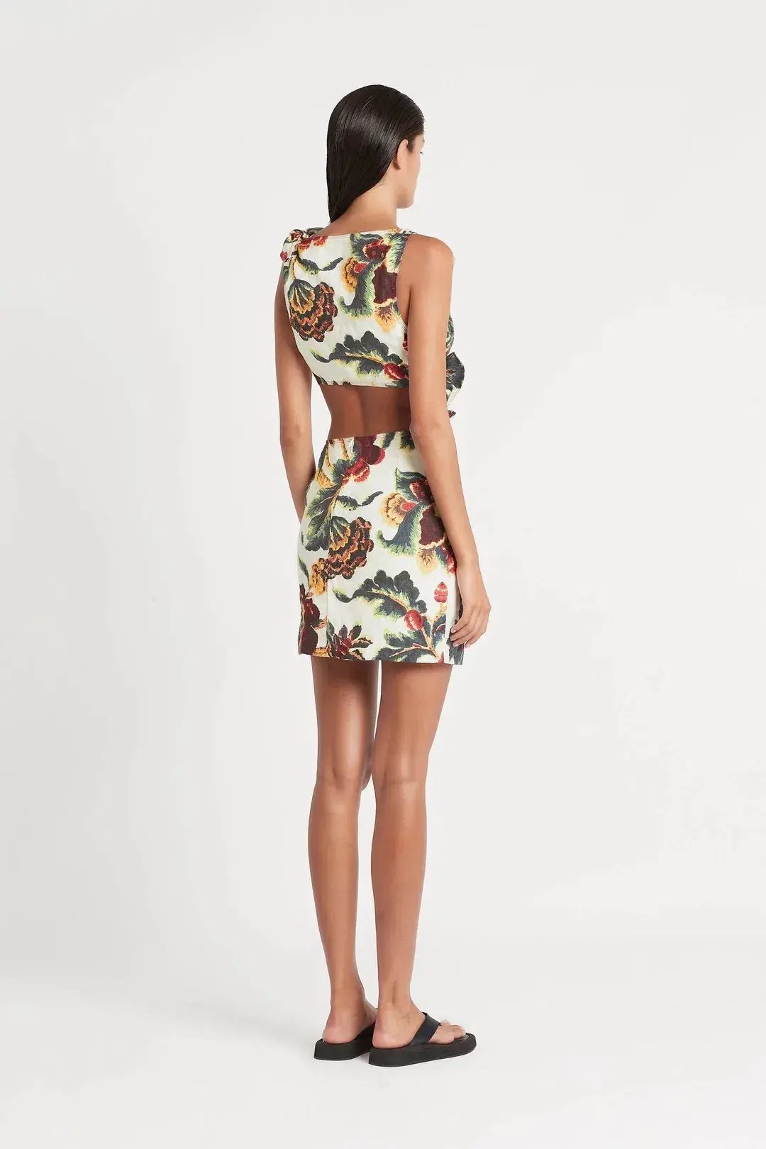 Sir the Label Ambroise Mini Dress Print Size 6 photo 6