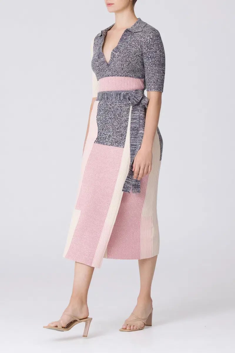 Keepsake Klara Knit Skirt and Top Set Patchwork Size 10 photo 6