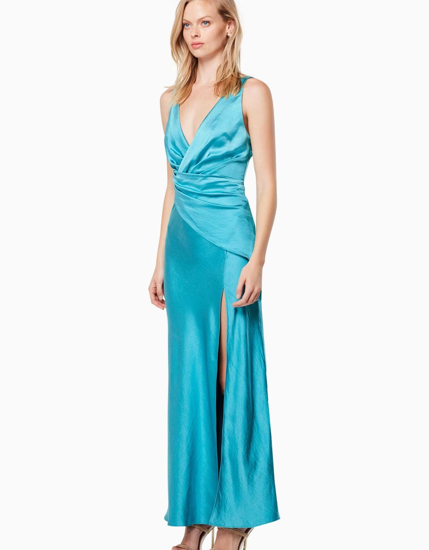 Elliatt Junia Dress, Aquamarine photo 2