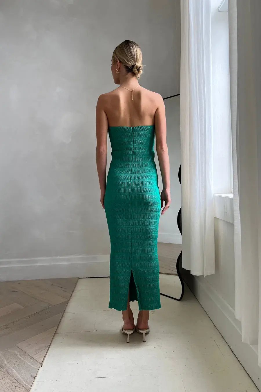 Lidee Aurore Strapless Dress Green Size AU 10 photo 2