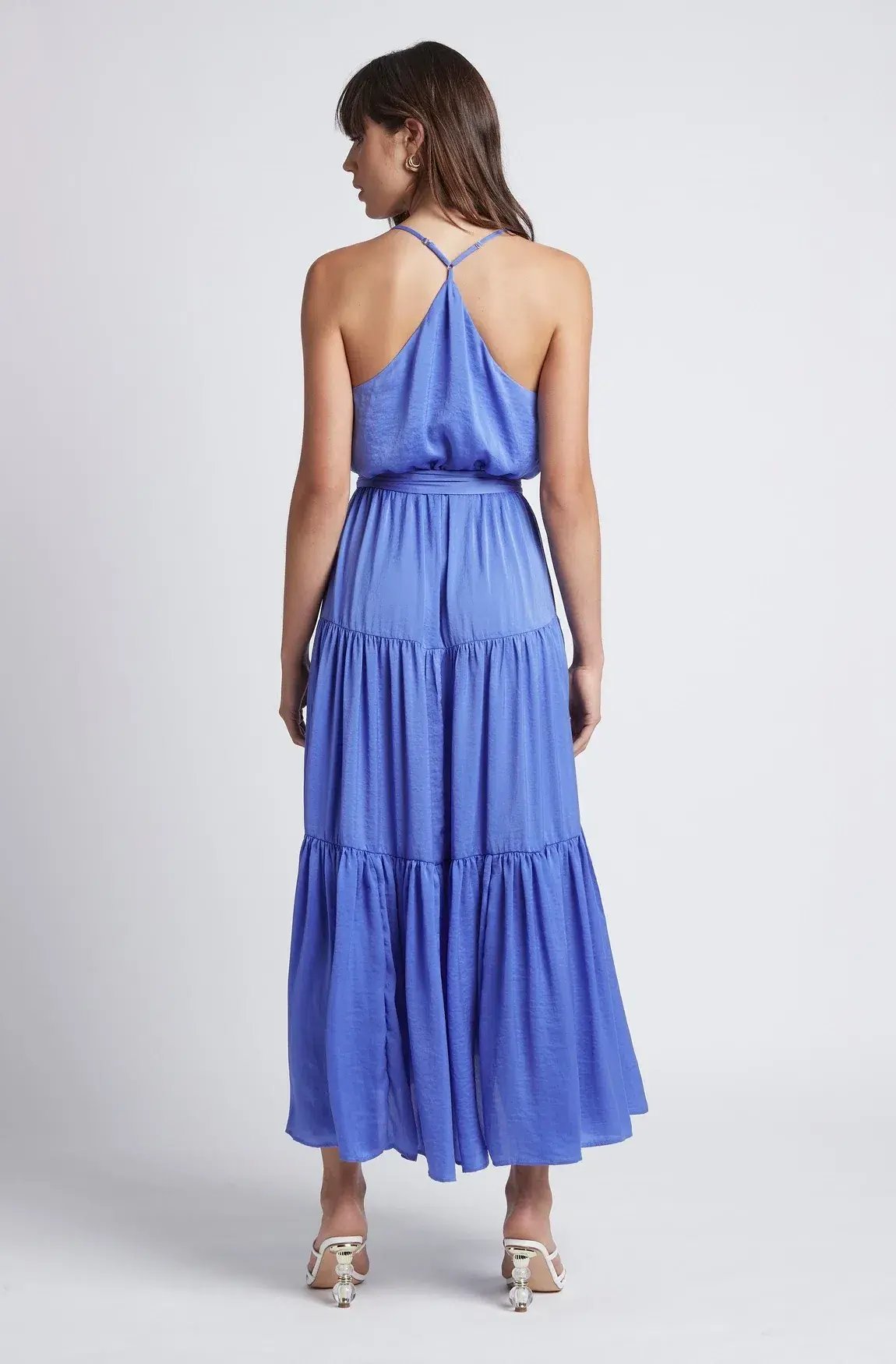 Sheike Sirocco Maxi Dress Blue Size 10 photo 2