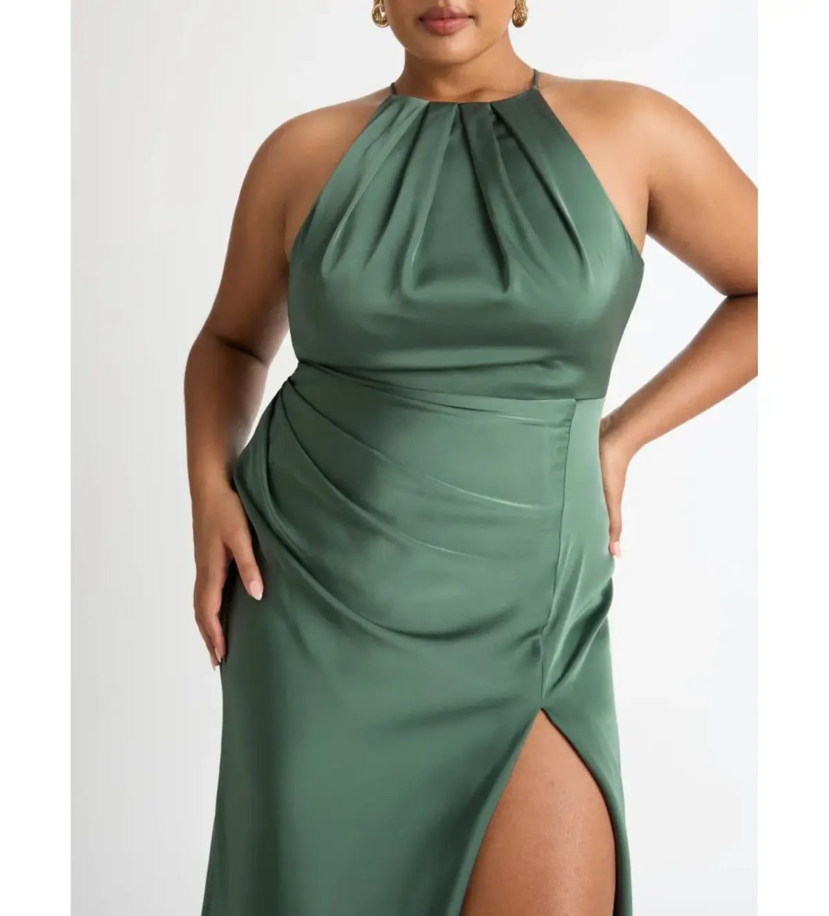 Sheike Paloma Maxi Dress Green Size AU 14 photo 5