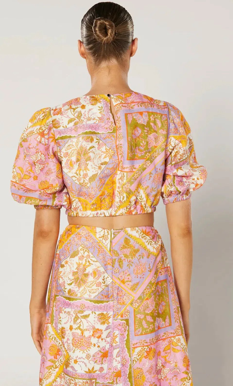 Winona Harlan Shell Top and Skirt Set Floral Size S / AU 8 photo 3