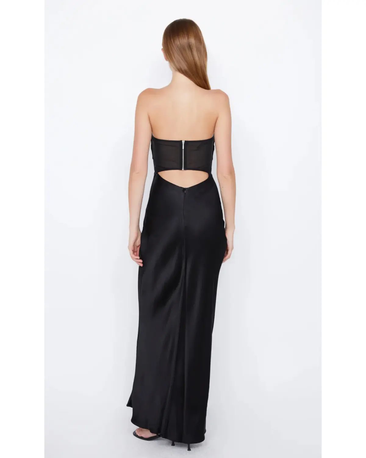Bec & Bridge Halle Strapless Dress In Black Size S / AU 8 photo 3