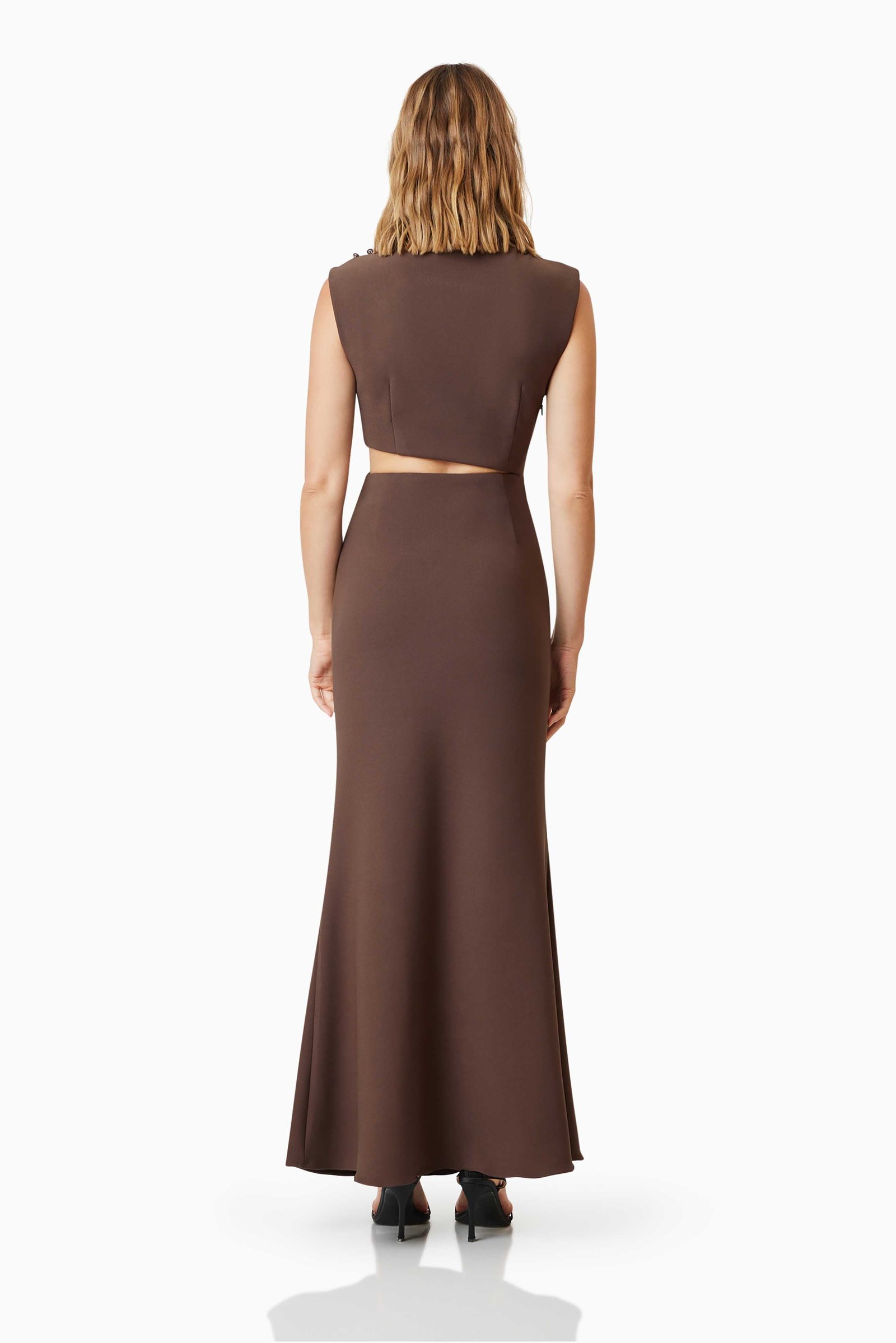 ELLIATT NOLA GOWN - BROWN photo 5