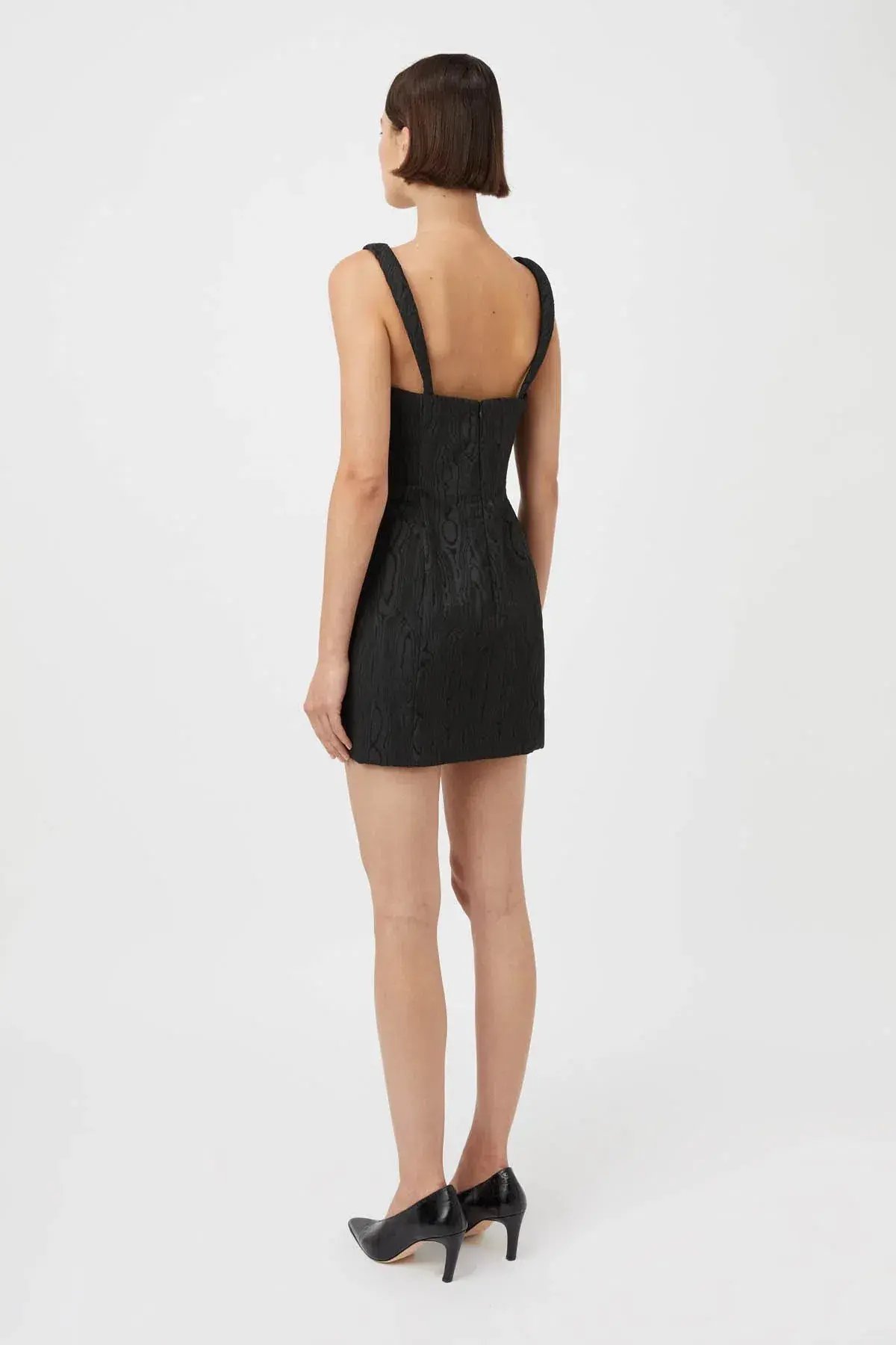 Camilla and Marc Malla Mini Dress Black Size 12 photo 2