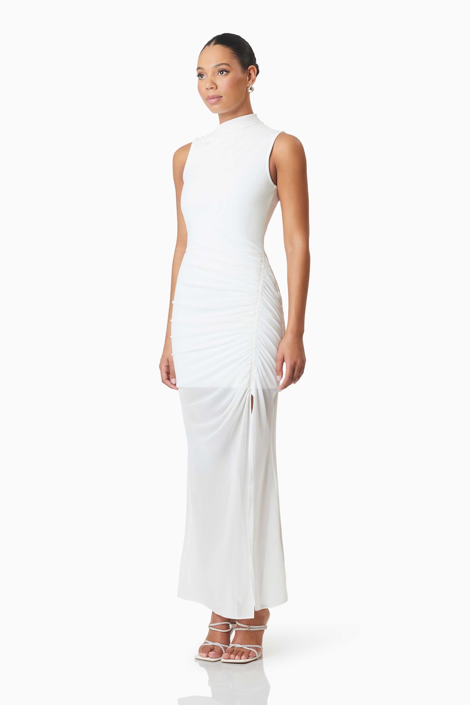 ELLIATT PHOEBE MAXI DRESS - IVORY photo 6