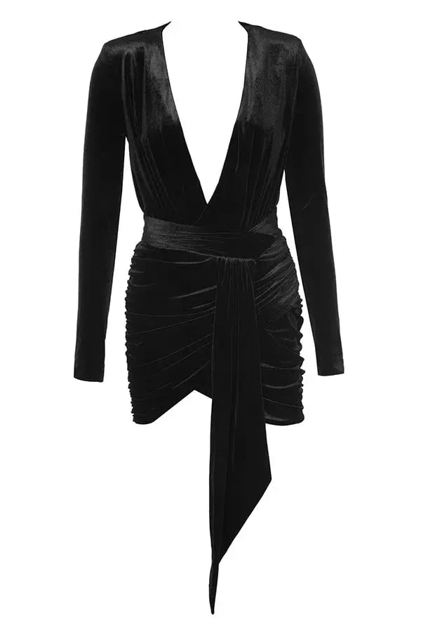 House of CB Mini Dress Black Size 8 photo 4