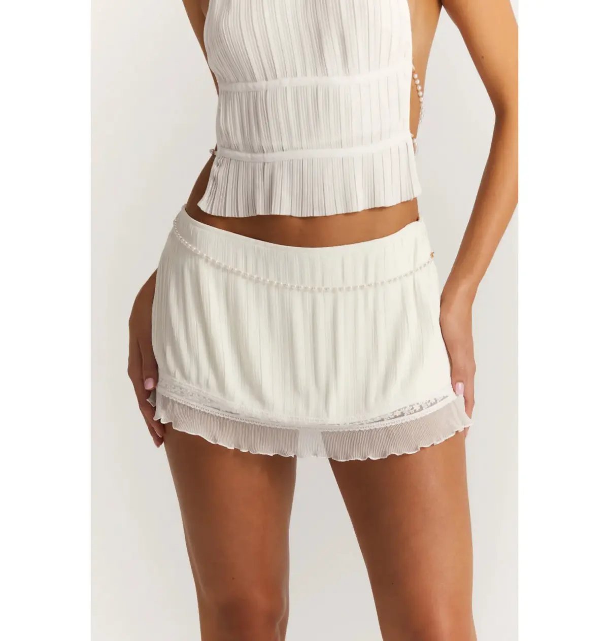 Sasha Therese Perla White Set Size XS / AU 6 photo 4