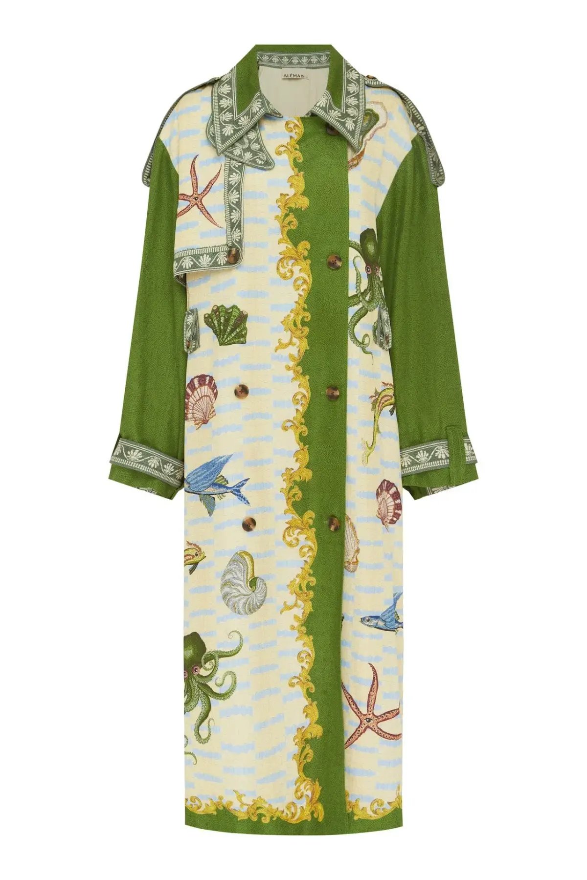 Alémais Bath House Trench Multi Size 14 photo 6
