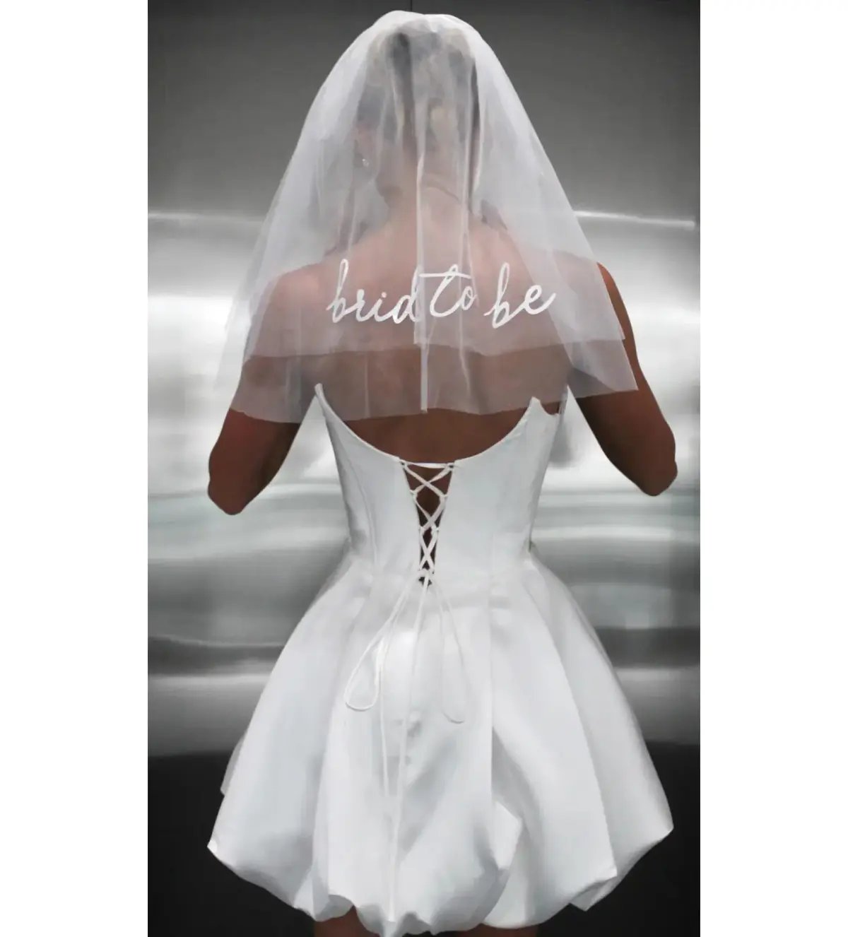 Studio Minc Lush Mini Dress White Size 6 photo 4