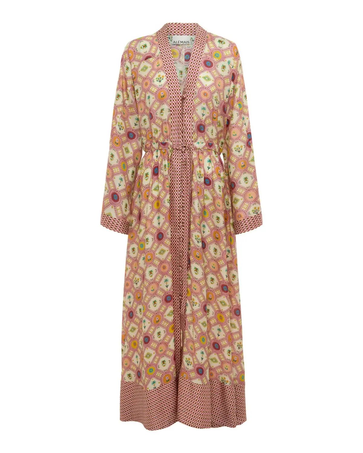 Alemais The Omen Shirtdress Print Size AU 8 photo 4