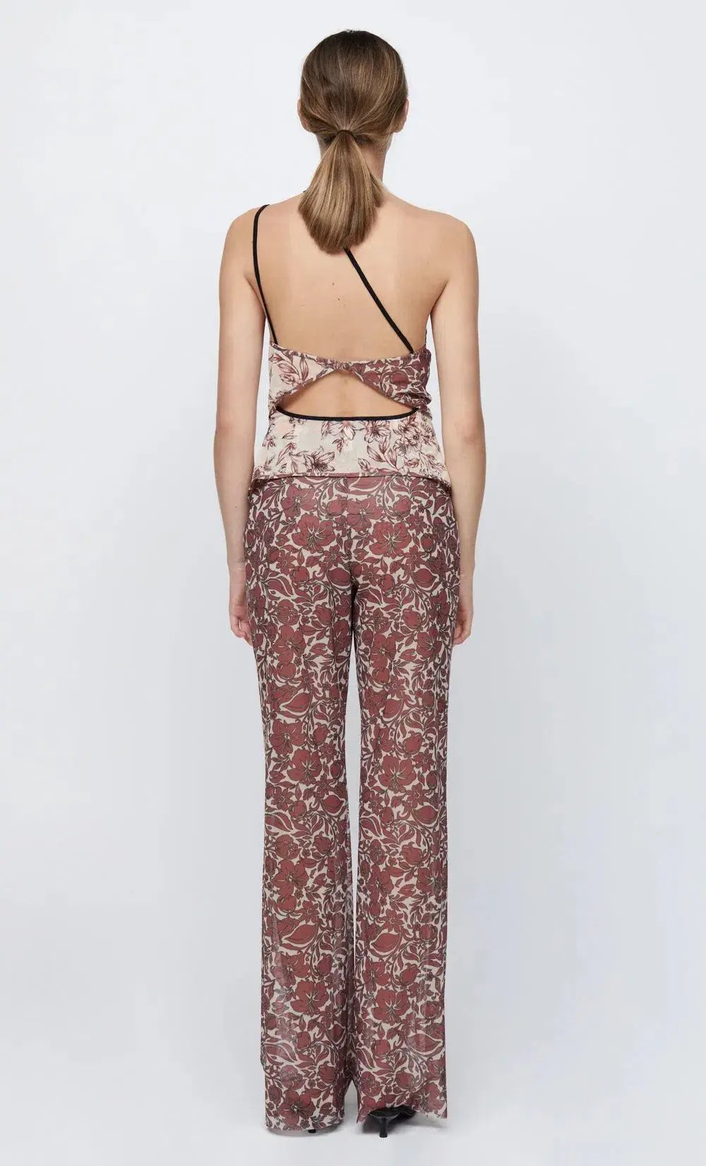 Bec and Bridge Nova Strappy Top & Priya Pant Set Floral Size 10 photo 2