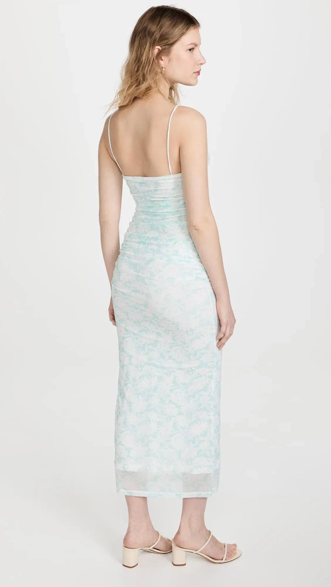 Significant Other Verona Dress Midi Blue Size 8 photo 4
