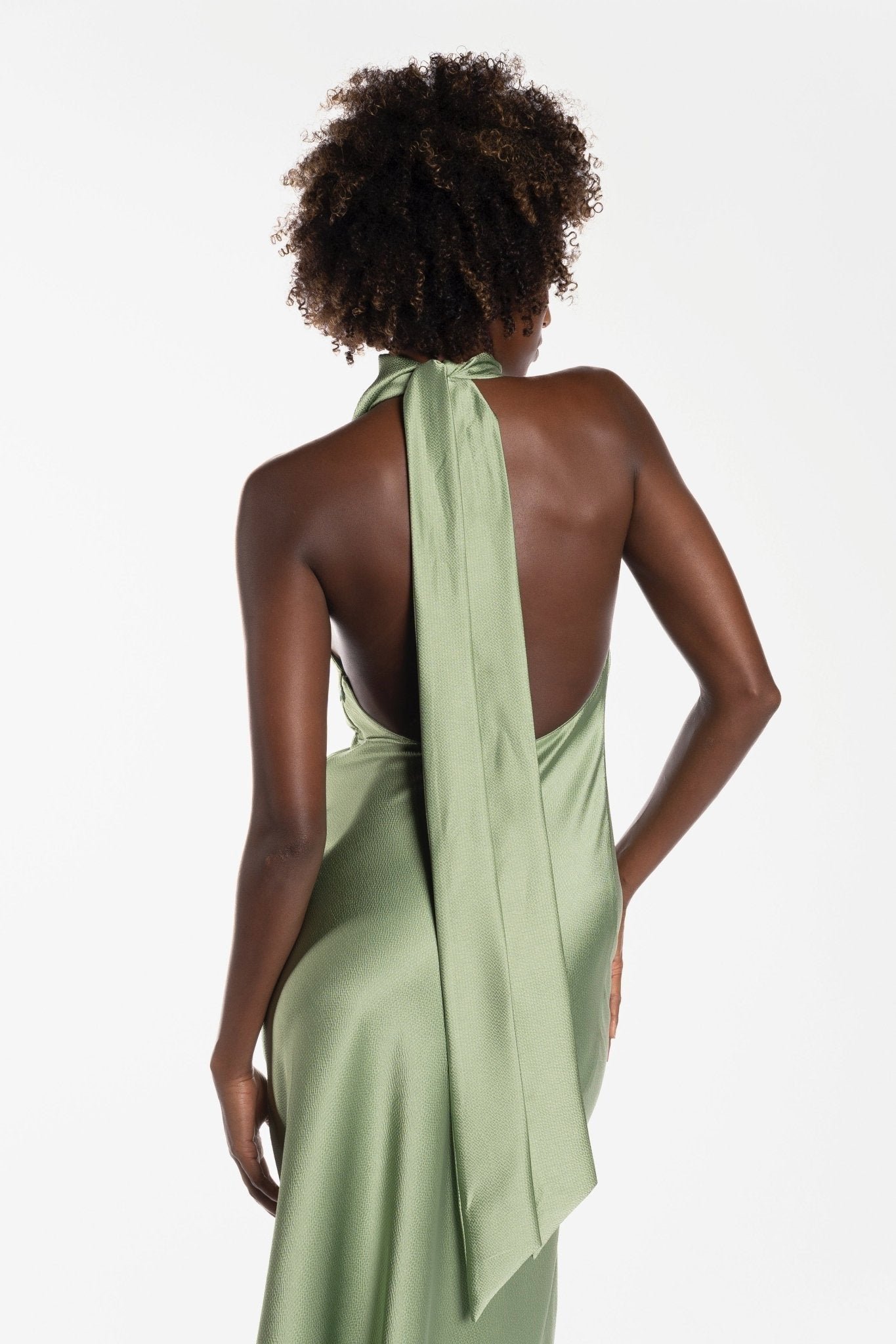 ONE FELL SWOOP KRISTINA DRESS - BANKSIA photo 8