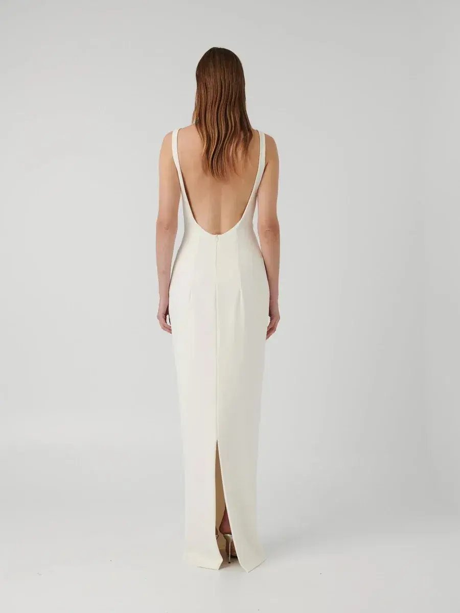 Effie kats Verona Gown Ivory Size 6 photo 2