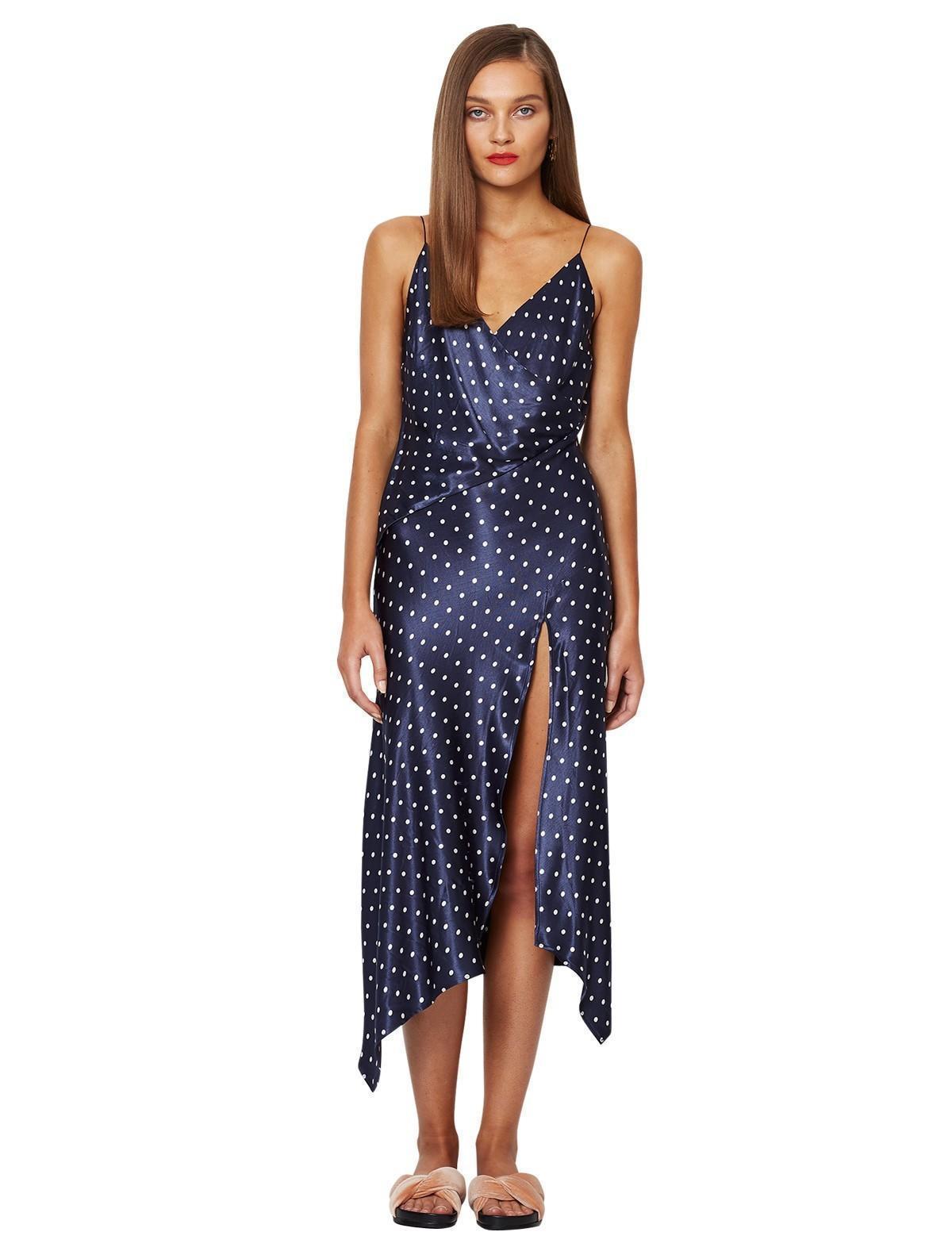 Bec and Bridge Bonjour dress navy spot size 10 photo 3