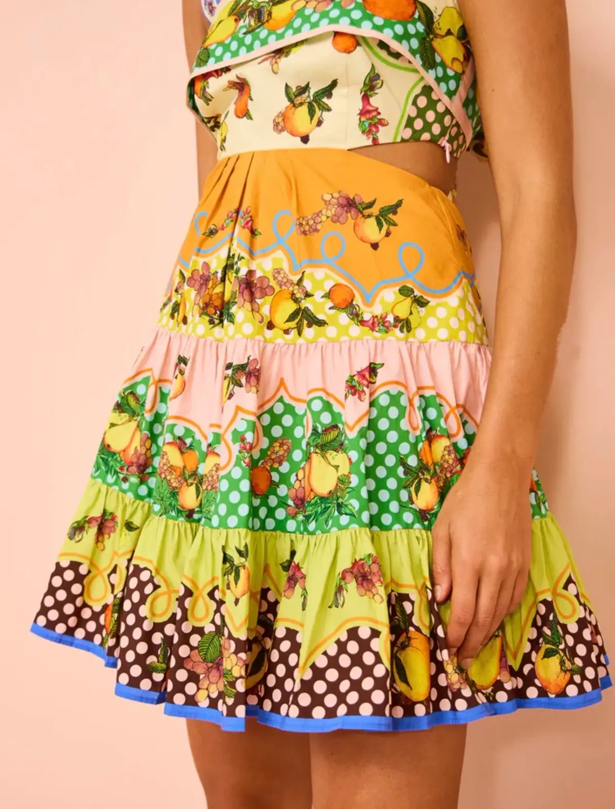 Alemais   Lemonis Cut Out Mini Dress Multi Size 12 photo 6
