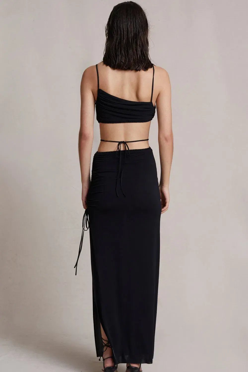 Bec & Bridge Dilkon Maxi Dress Black Size 10 photo 3