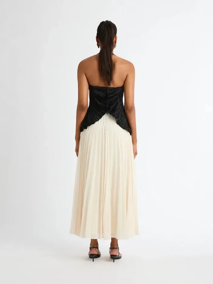 Sheike Soraya Dress Black/Cream  Size 12 photo 3